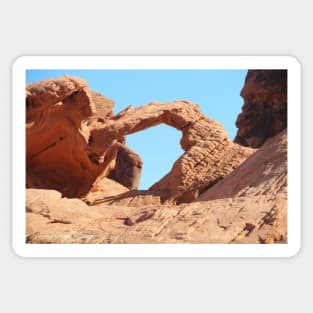 Sandstone Arch Natural Formation Sticker